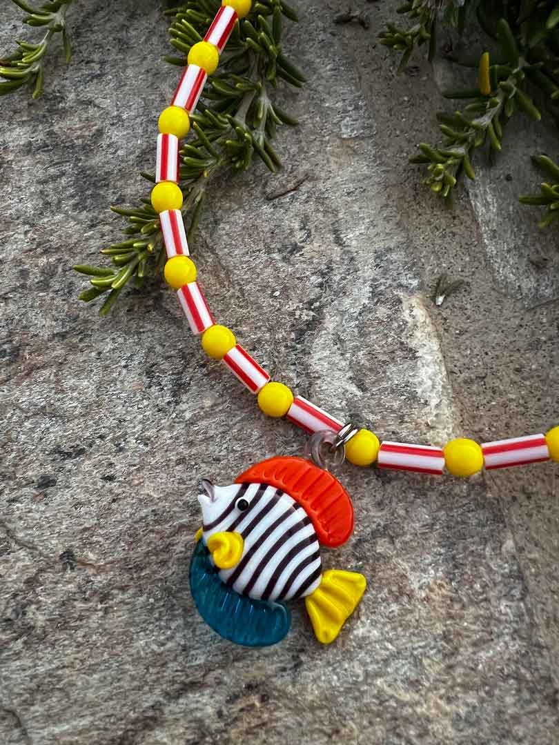 Fish Tutti Frutti Necklace