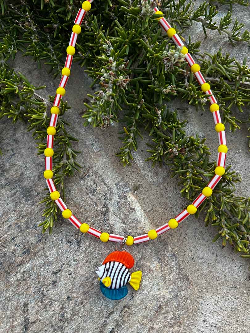 Fish Tutti Frutti Necklace