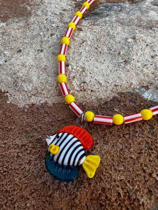 Fish Tutti Frutti Necklace